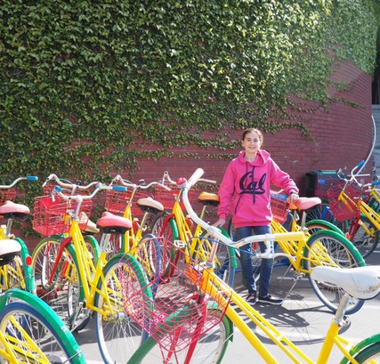 GBikes at Google Headquarters. GBikes